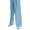 Blue, variant on Women's Pants Casual Plain Wide Leg Apricot XS (2)