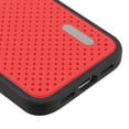 thumbnail image 5 of Apple iPhone 12 PRO MAX /6.7" Slim Hybrid Thin TPU Mesh Holes & Hard Bumper Cushion Armor Protective Case [Red] Phone Cover For iPhone 12 Pro Max, 5 of 6