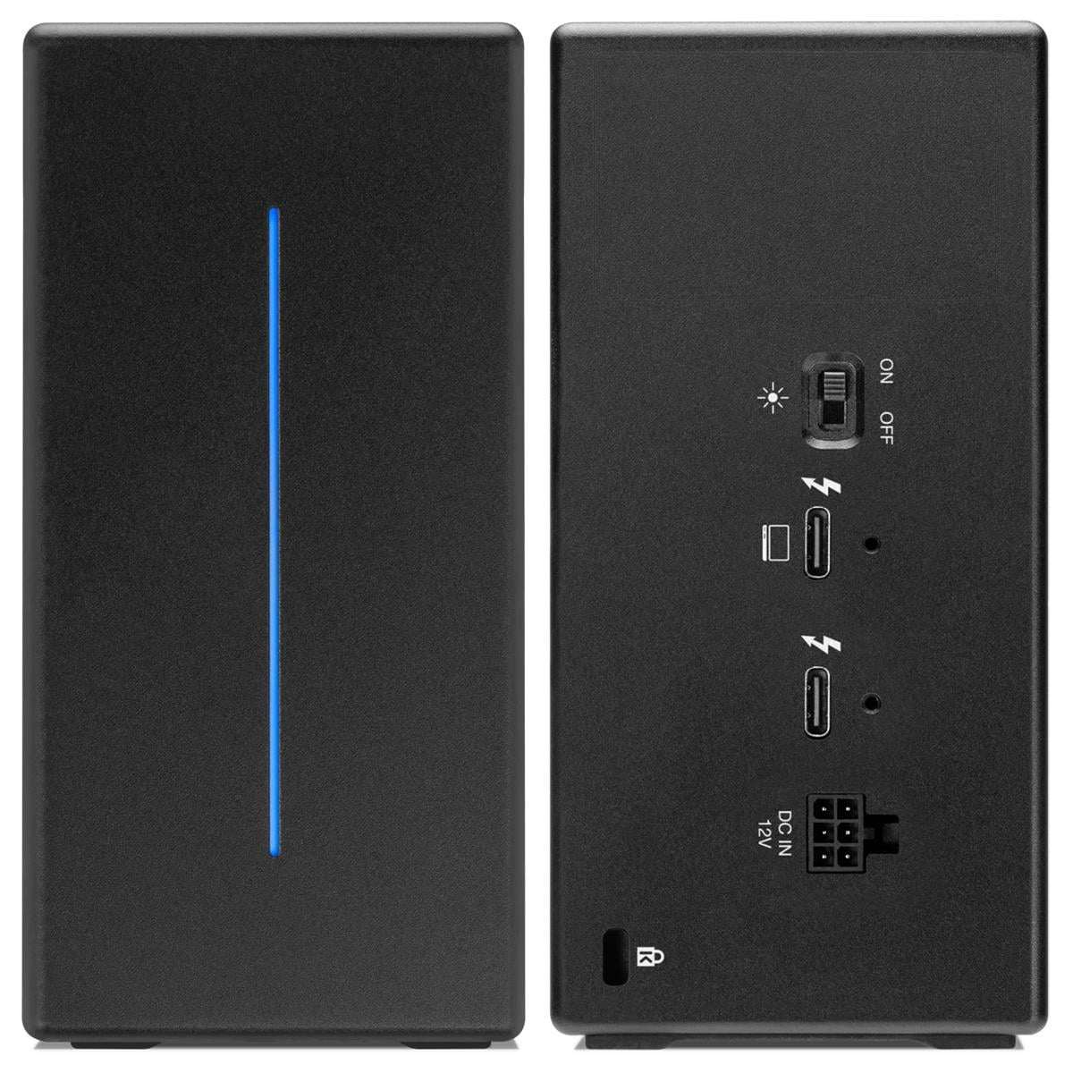 OWC 24TB OWC ThunderBlade X12 Thunderbolt 5 (80Gb/s) NVMe RAID SSD External Storage Solution with SoftRAID