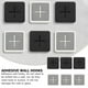thumbnail image 3 of EeaseMX 6 toalleros autoadhesivos de ABS para baño, cocina y hogar., 3 of 7
