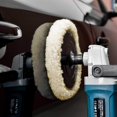 thumbnail image 5 of TCP Global 8" Wool Double Sided Buffing Pad for Compound Cutting and Polishing, 5 of 5