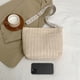 thumbnail image 5 of Bolso Hombro Tejido Playa Verano Correa Ajustable Paja Axila para Mujer, 5 of 9