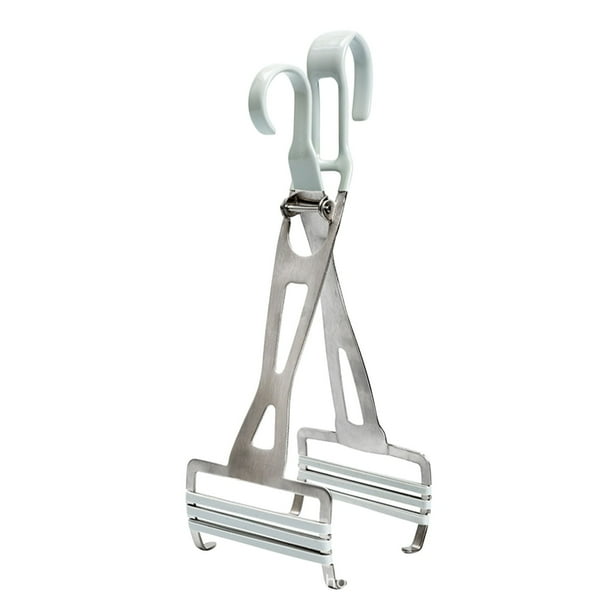 Elevador de platos calientes de acero inoxidable, pinza para tazones, para vaporeras de cocina, soporte resistente al calor para levantar platos calientes, ollas y tazones, agarre ergonómico