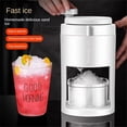 thumbnail image 2 of Trituradora de Hielo Manual Portátil, Máquina para Hacer Batidos Multifunción, Máquina Afeitar de Hielo de Mano para la Cocina del Hogar, Herramienta Compacta para Romper Granizo, 2 of 5