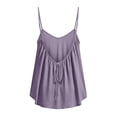 thumbnail image 7 of Summer Tank Tops for Women Casual Loose Fit Sleeveless Backless Cotton Linen Tanks Beach Vacation Outfits, 7 of 7