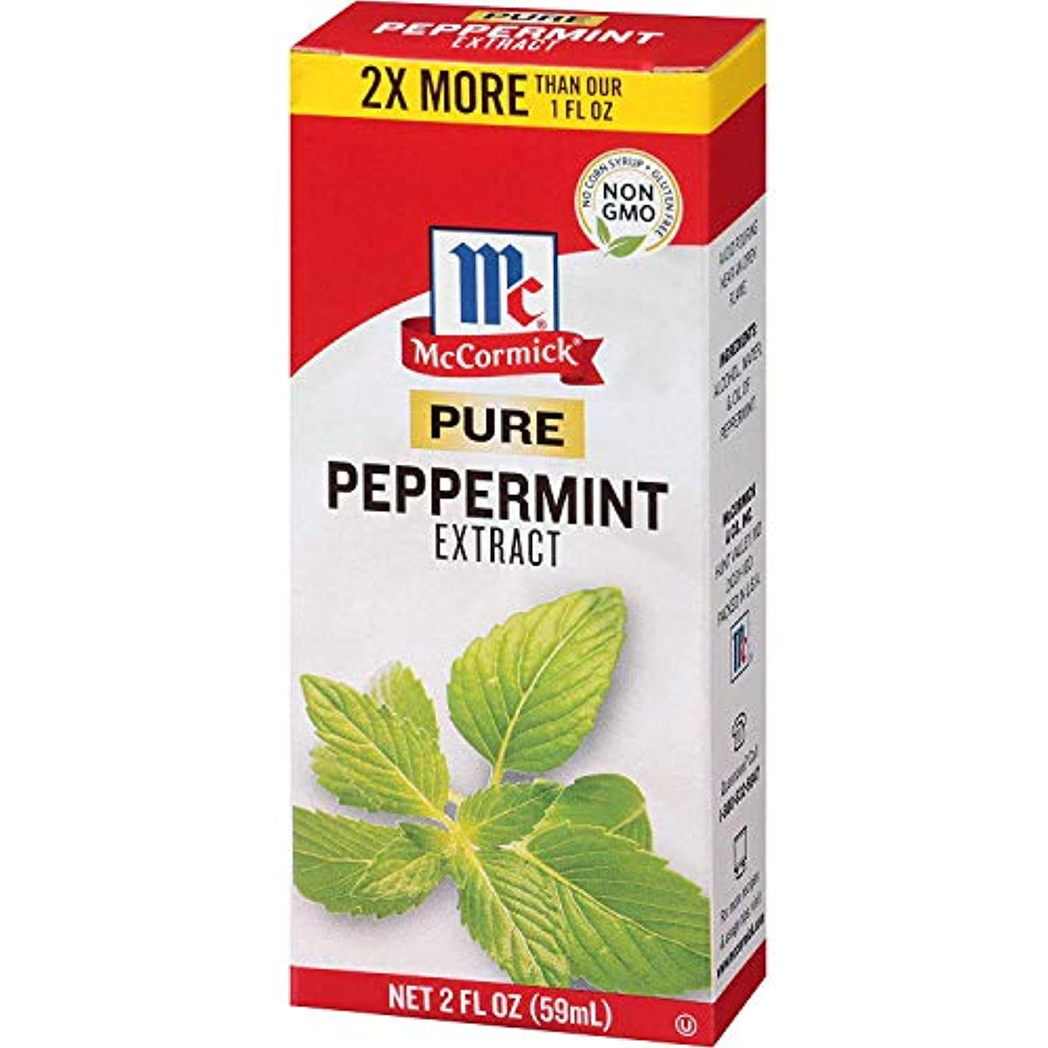 Mccormick Pure Extract, 2 Fl Oz (Peppermint, Pack Of 3)