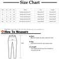 thumbnail image 2 of Hvyesh Cropped Linen Pants Women Summer Casual Elastic Waist Pants Loose Fit Straight Leg Crop Pants Beach Trousers with Pockets, 2 of 6