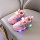 thumbnail image 2 of Zapatos luminosos led de dibujos animados de disney, zapatillas de cuero elsa, zapatillas deportivas de malla, nuevos zapatos informales para niños, 26 plantillas de 16cm Gao Jinjia LED, 2 of 2