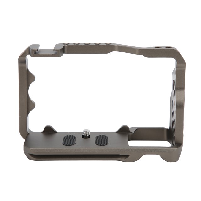 Camera Cage Video Cage Metal Camera Cage Camera Extension Bracket Camera Video Protective Cage Metal Frame Shooting Extension Bracket For Sony A7C ANGGREK Video Cage