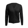 thumbnail image 6 of Zpanxa Slimming Denim Jacket for Women Lapel Collar Fashion Colors Long Sleeve Regular Fit Versatile Casual Daily Wear Black M, 6 of 6