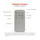 thumbnail image 4 of Inteprter Rojo ahuyenta a los animales con alarma audible y visual, carga solar y alarma de sonido y luz, conduce efectivamente a rojo Type3 NO3, 4 of 6