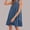 Blue, variant on Women's Y2k Denim Halter Mini Dress Sleeveless A Line Going Out Jean Dresses Cut Out Backless Sleeveless A Line Mini Summer Beach Vacation Dresses, Light Blue