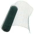 thumbnail image 1 of Malla de alambre para gallinero de 40 cm x 500 cm, color verde, ideal para floristería, manualidades, cerca hexagonal de hierro para gallinero, jaula para conejos, arreglos florales de jardín, 1 of 7