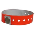 thumbnail image 3 of Reusable Vinyl Wristbands (Orange, 100/pk), 3 of 3