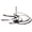 Black, variant on AC7688BK-Artcraft Lighting-Equinox - 30W LED Pendant In Modern Style-5 Inches Tall and 20.9 Inches Wide