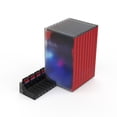 thumbnail image 3 of Shisuyan Plastic Game Card Holder Abs Black For Game Discs 1Pcs 8.3X2.0X0.8In, 3 of 8