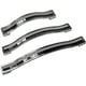 thumbnail image 3 of Set of 10 Crystal Rhinestone Drawer Pulls for Dresser Kitchen Cabinet, Black and White, 128MM-10PCS, 3 of 4