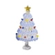 thumbnail image 2 of Colección de esculturas de figuras de árbol de Navidad, centro de mesa, decoración navideña Azul Blanco, 2 of 9