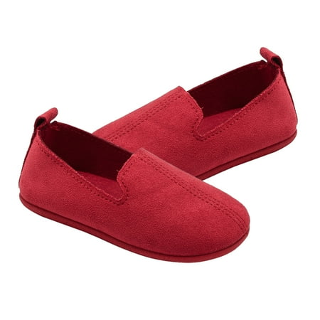 

1 Pair of Kids Shoes Comfortable Casual Sneakers Toddler Shoes for Summer Spring - Size 22 (Red)