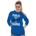 thumbnail image 4 of Course Legend Trophy Golfer Golfing Long Sleeve TShirt Men Women Brisco Brands M, 4 of 6