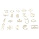 thumbnail image 5 of Clips De Papel Con Forma, Evitan Resbalones 100 Clips Lindos Para Marcadores Para Documentos Para Notas, 5 of 7