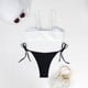 thumbnail image 3 of Conjunto de Bikini con cuello Halter para mujer, traje de baño de 3 piezas de Color liso con cobertura, ropa de playa Sexy para verano, 2024, 3 of 5