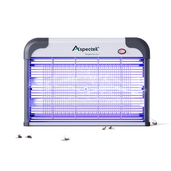 Aspectek 20W Electronic Bug Zapper, Insect Killer, Mosquito Control, Mosquito Zapper, Mosuiqto Killer, Fly Zapper, Fly Killer for Indoor Residential & Commercial
