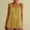 Yellow, variant on Women’s Linen Camisole Tank Top V-Neck Loose Casual Sleeveless Tops Summer Basic Tees Shirts