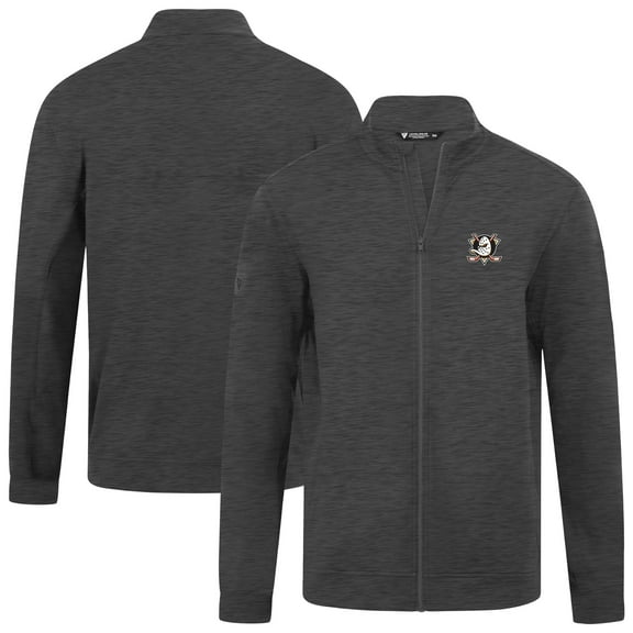Men's Levelwear  Gray Anaheim Ducks Alec Full-Zip Jacket