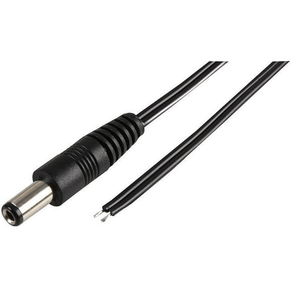 PRO POWER - 2.5mm DC Plug to Bare Ends Power Lead 2m