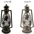 thumbnail image 5 of Urbalabs 16" Metal Rustic Vintage Western Star Decorative Lanterns Flameless Candle Patio, Country Bedroom, 5 of 7