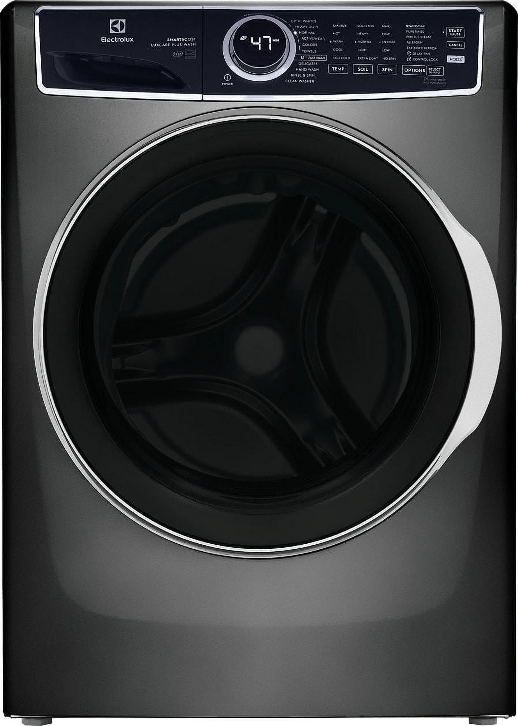 Electrolux ELFW7637AT 4.5 Cu. Ft. Titanium Steam Electric Front Load Washer