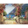 thumbnail image 2 of Stevens, Allayn 18x15 White Modern Wood Framed Museum Art Print Titled - Seaside Fountain, 2 of 4