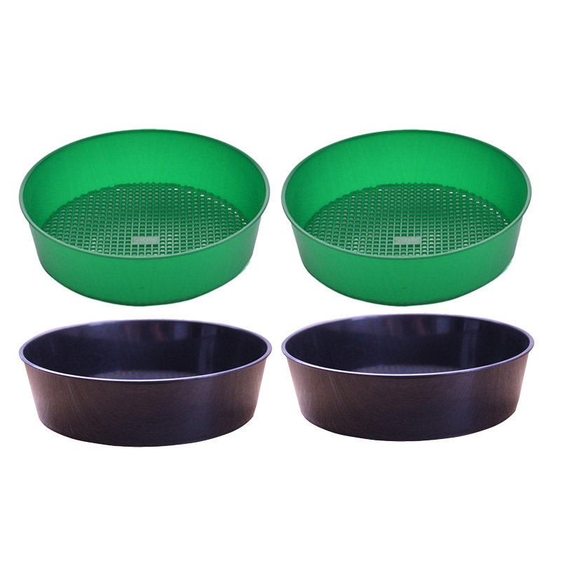 Garden Soil Sifter Garden Planter Filter Soil Sieve 4 Pack Rock Garden