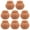 Orange, variante sur SHISUYAN 8 Pcs Minuscules Pots en Poterie Mini Pots en Terre Cuite Pot pour Plantes Succulentes Petit Support de Fleurs en Argile Fournitures de Pépinière pour Décoration Intérieure