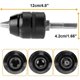 thumbnail image 4 of Herramienta de mandril de taladro sin llave de cambio rápido profesional 1/2-20 UNF de 2-13mm de alta resistencia con adaptador SDS de 6,35mm(1/2 ") GrooFoo Dontodent Kuyhfg Sin marca, 4 of 5