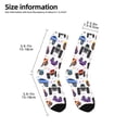 thumbnail image 2 of Honeii Cartoon Monster Trucks1 Print Children's Colorful Socks,Unisex Kids and Toddlers' Cushioned Sock,Kids Athletic Crew Socks,for Everyday Wear and Sports, 2 of 5