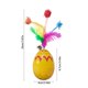 thumbnail image 3 of Vaso de juguete de Pascua para gatos | Juguete interactivo para mascotas | Plástico multicolor | Diseño estable y antivuelco | Estimula el instinto de caza | Tamaño compacto de 18 cm | Decoraci, 3 of 5