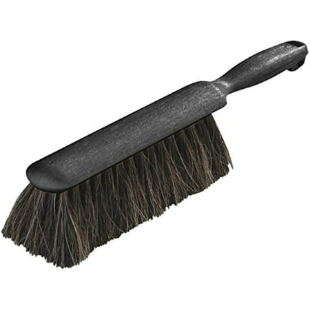 

Carlisle 3622503 Flo-Pac Plastic Handle Counter Brush Horsehair Blend Bristles 2-1/2 Bristle Trim 8 Length Black