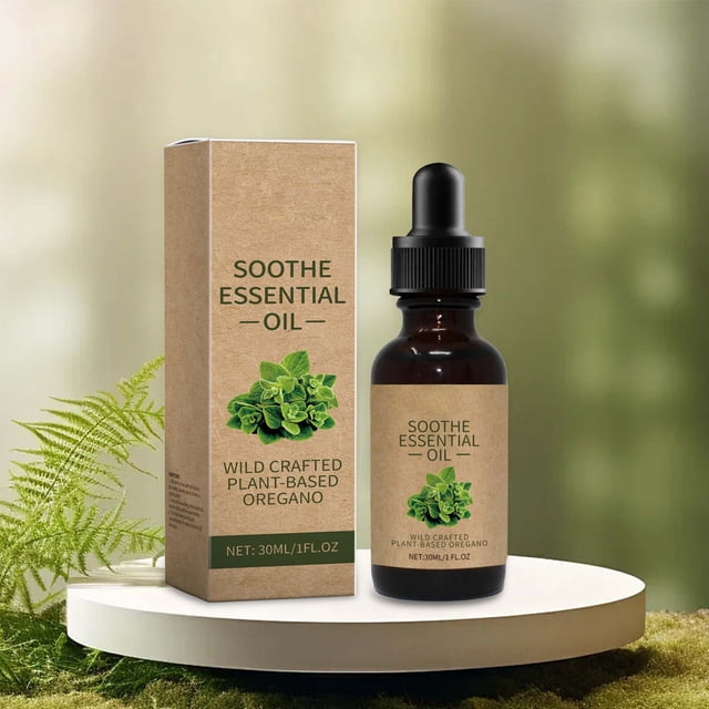 Aceite Nutritivo Corporal de Orégano para Masajes (30 Ml) | Aceite Calmante con Fórmula a Base de Plantas Silvestres | Nutrición Profunda E Hidratación Duradera | Mejora La Movilidad Corporal y La Ca