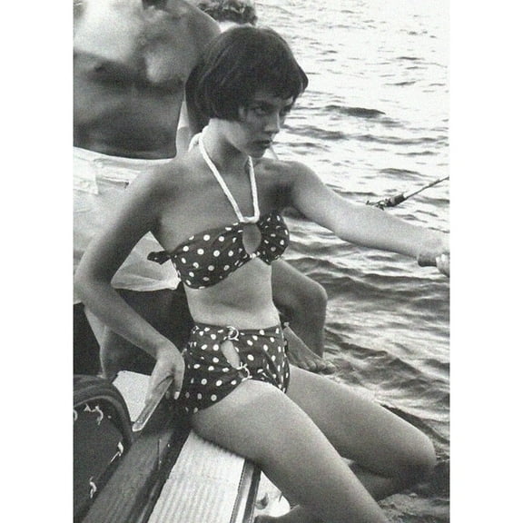Natalie Wood - Polka Dot Bikini Photo Print (8 x 10)