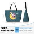 thumbnail image 4 of Hello Kitty Large Capacity Beach Travel Bag For Women Girl Tote Bags Multi-Functional Handbag Shoulder Bag, 4 of 7