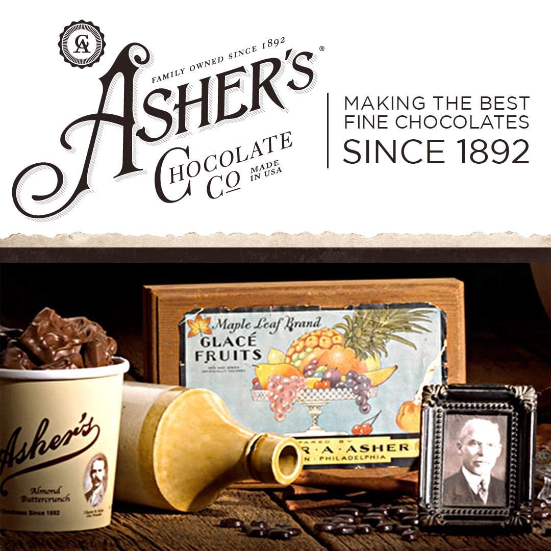 Asher's Chocolate Company, Delicious Chocolate Covered Potato Chips, Made from the Finest Kosher Chocolate, Family Owned Since 1892 (8.5oz, Milk Chocolate)