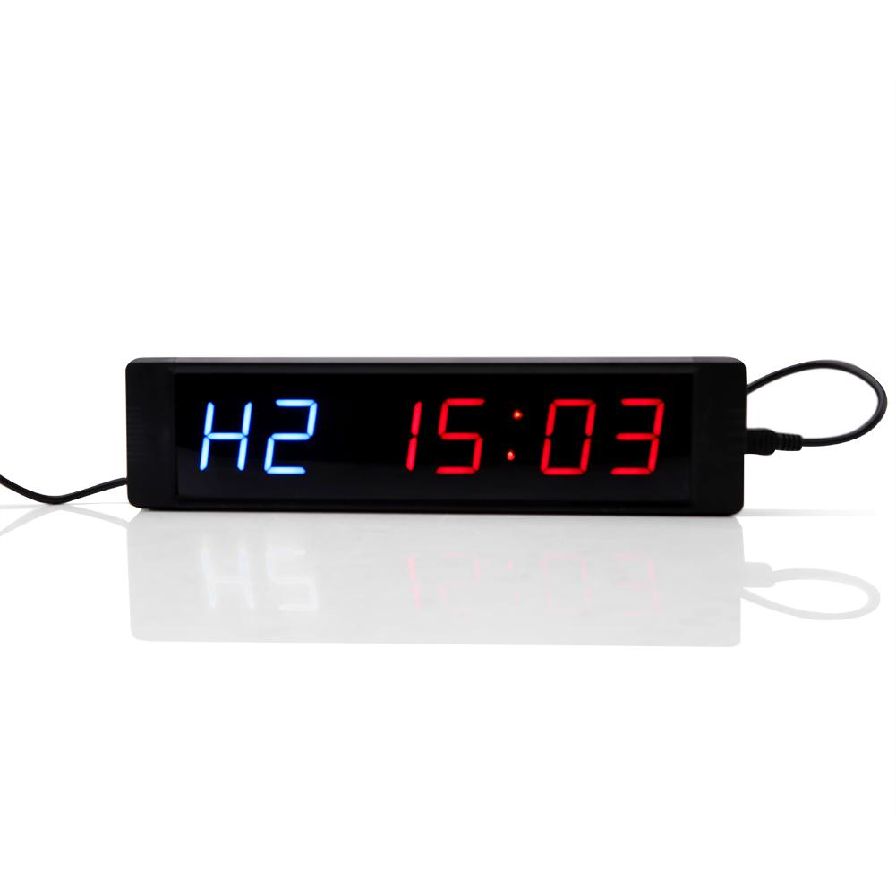 Programmable LED Interval Timer Countdown Clock 1pc LED Display Wall
