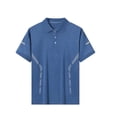 thumbnail image 6 of Golf Shirts for Men Big & Tall M-5X Plus Size Short Sleeve T-Shirts Mens Pullover Button Collared Stretchy Breathable Athletic Workout Tees Tops, 6 of 6