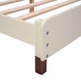 thumbnail image 4 of Full Size Wood Platform Bed Frame with House Shaped Headboard, 4 of 8