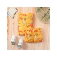 thumbnail image 5 of Kiapeise Baby Boy Summer Clothes 3 6 12 18 24 Months 3T Dinosaur Print Ribbed Cotton Vest Tank Tops+Shorts, 5 of 9