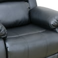 thumbnail image 5 of TrumanPick Manual Recliner Chair,Overstuffed reclining Armchair Home Theater Sofa Recliner for Living Room, Black, 5 of 7