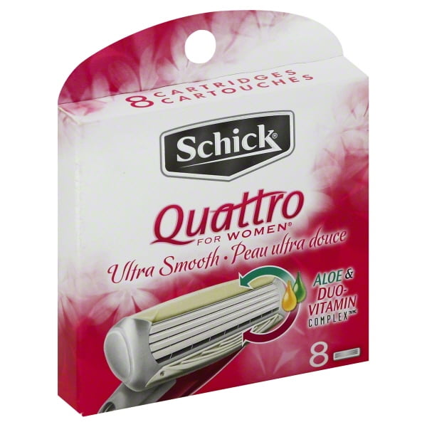 Energizer Personal Care Schick Quattro for Women Cartridges, 8 ea