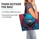 thumbnail image 2 of Disketp Neon Cyberpunk Blue Bear Bolsa Tote Estampada para Mujer, Bolso de Hombro y de Mano para Compras y Viajes, 2 of 8